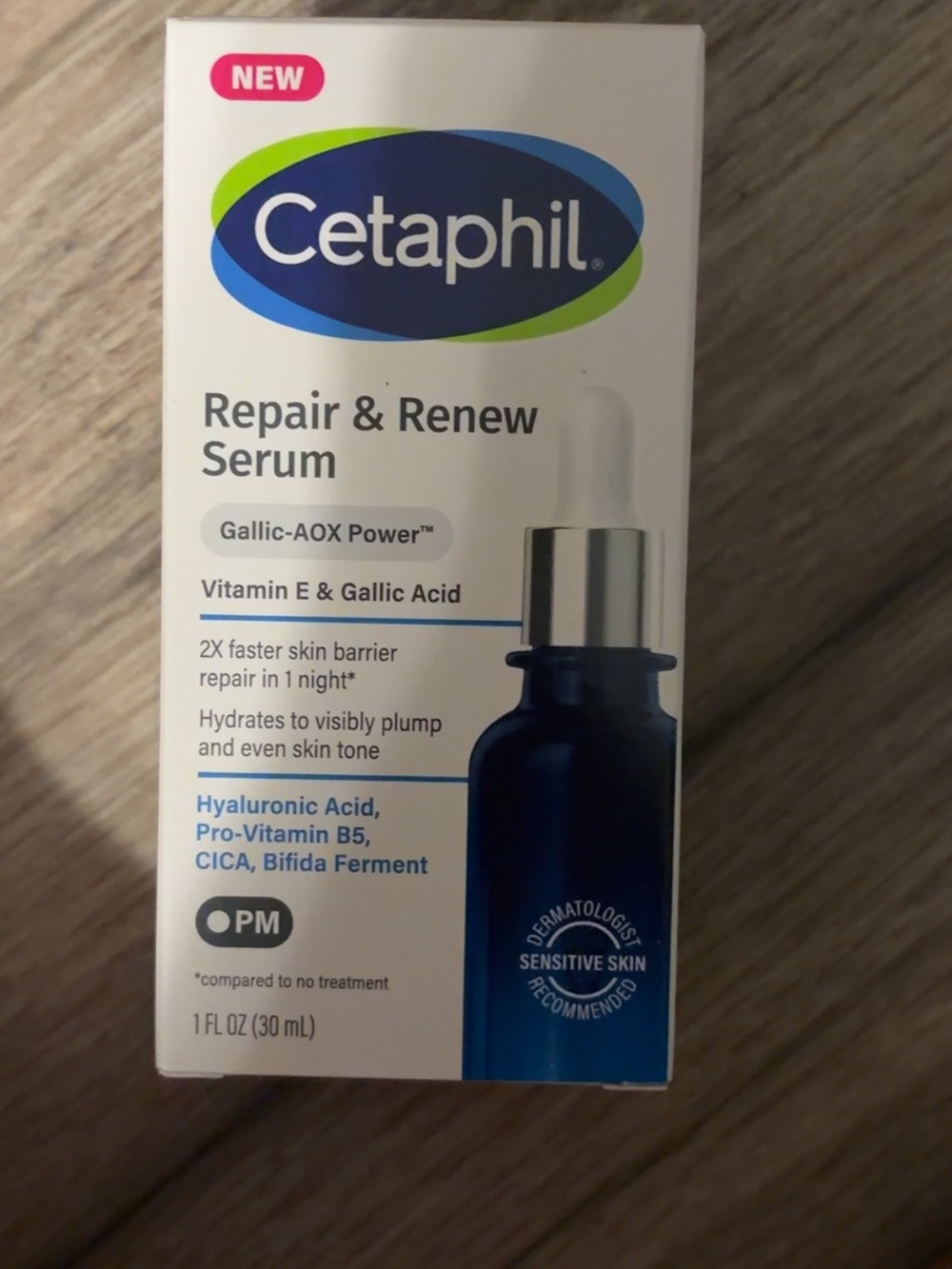 Repair & Renew Serum – Blue Moisturizing Night Serum